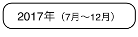 2017年（7月〜12月）